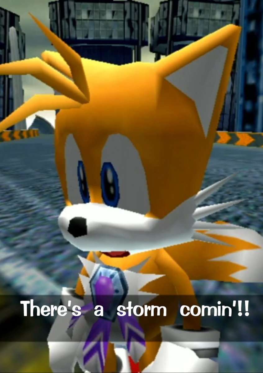 ShiinaBR's tweet photo. NEW TAILS TEASERS POSTED BY SONIC ACCOUNTS

→ The English account posted an image with the "storm coming" line from Tails
→ The LATAM account posted this "Insert Code" image with a Tails sticker on it, and Fortnite replied to it

(Thanks to @troy_furst for the heads-up) https://t.co/6dUEp2mYDO