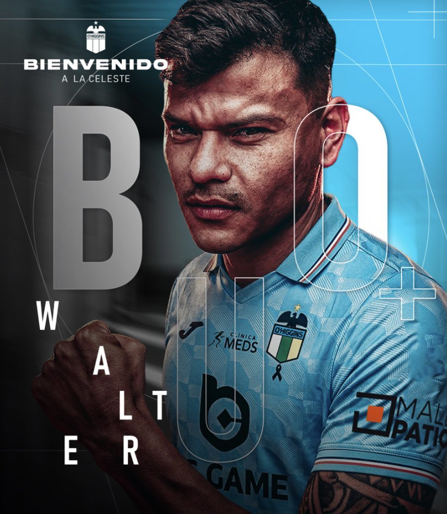 MDePasesArg's tweet photo. #MercadoDePases | 🤝 [OFICIAL] Walter Bou es NUEVO jugador de O'Higgins 🇨🇱. #Lanus lo prestó por seis meses, sin cargo ni opción de compra ✍️🏼. https://t.co/CBzwkAwGxZ
