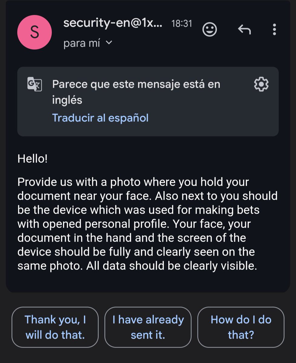 versau14's tweet photo. @1xbet_arg Delincuentes de guante blanco, liberen el retiro de mi DINERO GANADO. La estupidez de su Departamento de Seguridad no me va a ganar. Todo fue enviado el 04 de agosto y vuelven a solicitar lo mismo. https://t.co/rzWuJrhjtR