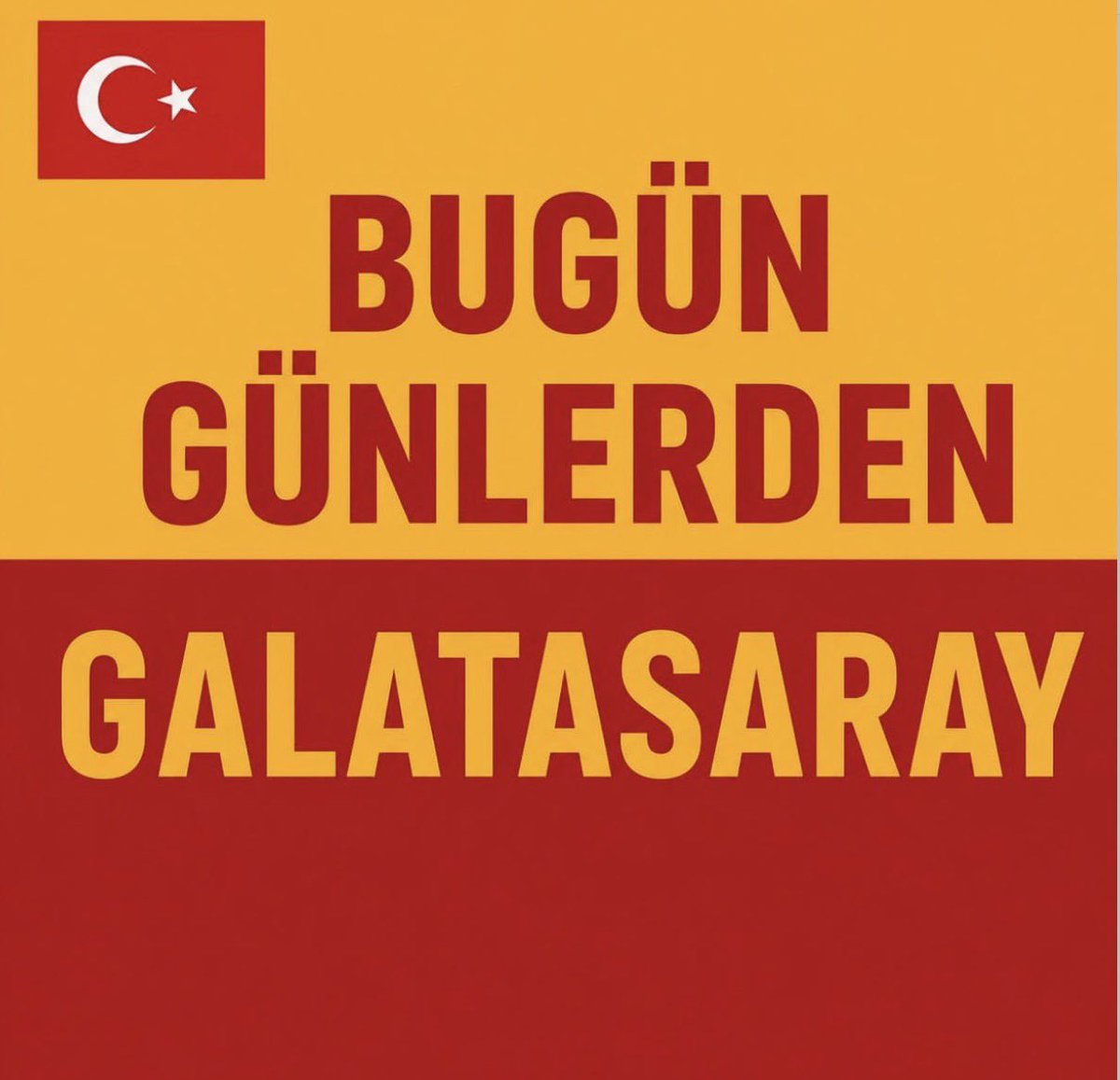 uAmecidiyekoyy's tweet photo. Bugün Günlerden Galatasaray

Camiamız İçin Kenetlenme Vaktidir. 2026-2027 Sezonunu şanlı Galatasaray’ımız yine şampiyonlukla bitirecektir Allah’ın izniyle.

#BugünGünlerdenGalatasaray https://t.co/VstQGia0jm