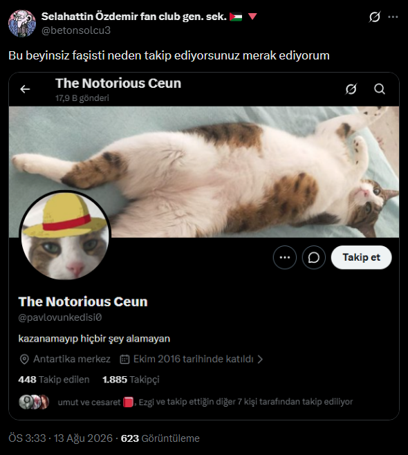 Gre4tT3acher's tweet photo. @pavlovunkedisi0 bunlara cevap verince faşist oluyorsun🤣 https://t.co/JjwTWaZO0b