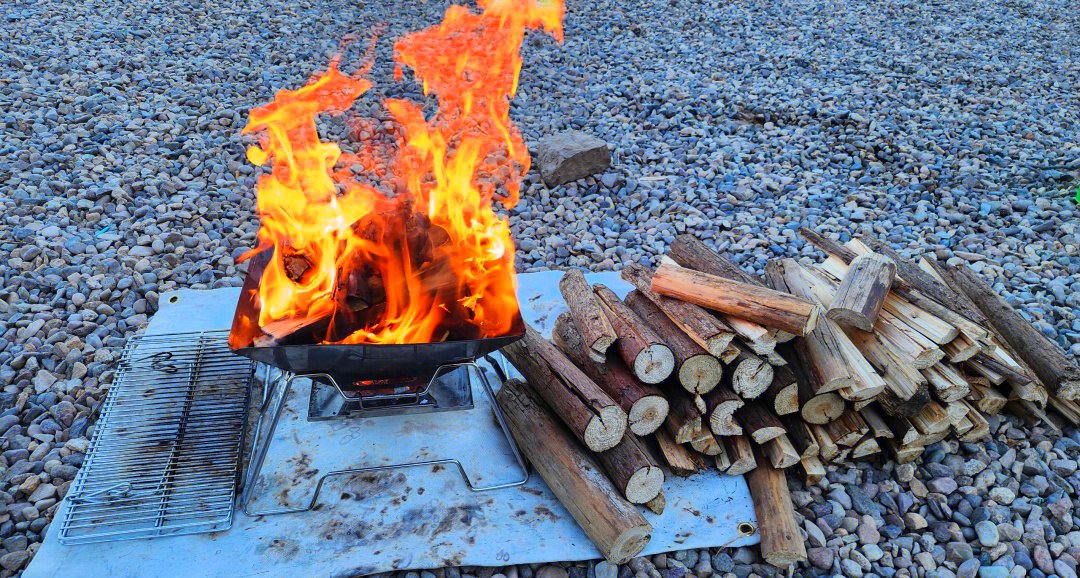 AceLeadership1's tweet photo. Just woke up to fresh mountain air, the sound of birds chirping, and a hot campfire brewing. Simple, perfect camping morning https://t.co/lSD714Ajtk