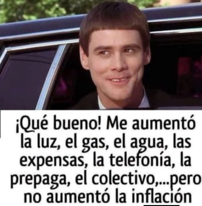 Mvalentin_felix's tweet photo. El milagro Argentino 
Todo sube pero la inflación no. https://t.co/eEQygC2CMb