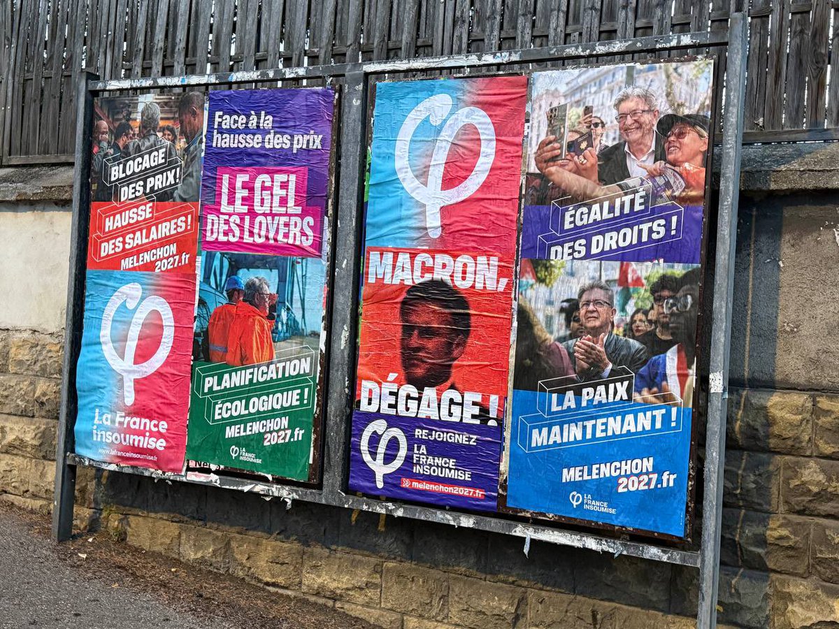 LFI_Fensch's tweet photo. âĄïžCollage Ă #Fameck, #Florange, #Terville, #SĂ©rĂ©mange et #Hayange !
đ Hausse des salaires, blocage des prix, Ă©galitĂ© des droits, climat : nos affiches portent le programme dans toute la vallĂ©e de la Fensch.
đą Rejoignez la Fensch Insoumise sur Action Populaire ! https://t.co/AYUre0b9xT