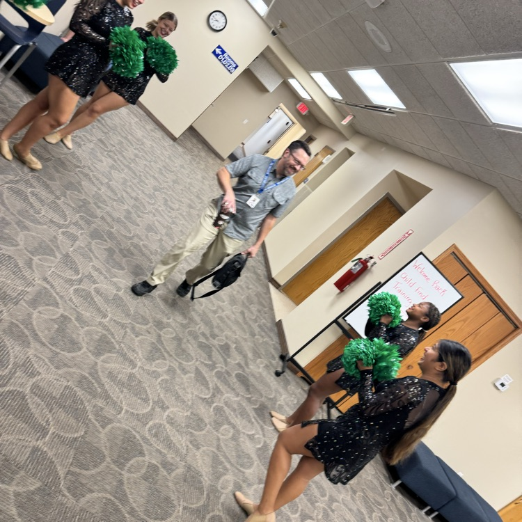 KeystoneAEA's tweet photo. This morning we were treated to a special greeting from the Clayton Ridge Drill Team! 💥👏🤗 https://t.co/Xv9dRArJAO