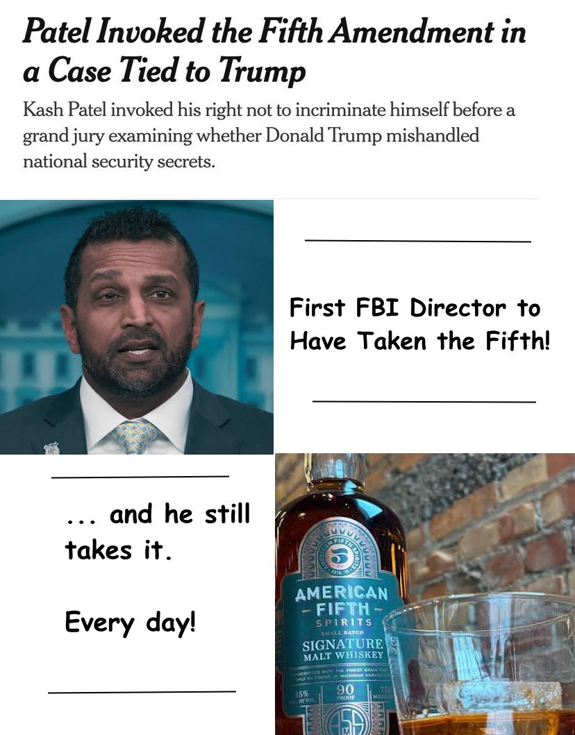 BuzzGunderson1's tweet photo. @FBIDirectorKash https://t.co/5WtC2Onxi1
