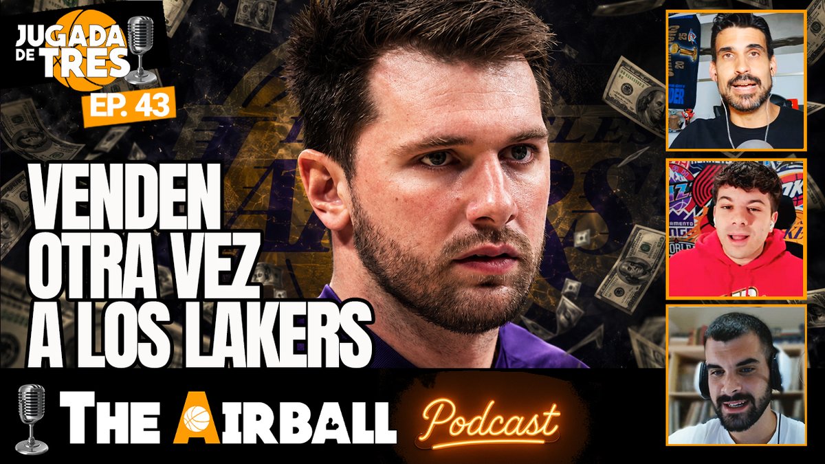 TheAirballcom's tweet photo. 🎙️ Episodio 43
💵 Venden a los Lakers de nuevo. ¿Cómo afecta a Doncic y al proyecto deportivo?

Además...
🏀 Westbrook dice adiós
🗓️ Analizamos el calendario NBA
🔍 Destacamos 3 operaciones bajo el radar

Con @leocarranza99 @AdriMercaderNBA y @nachogarciad 

👉 https://t.co/XgWr9sU5zK