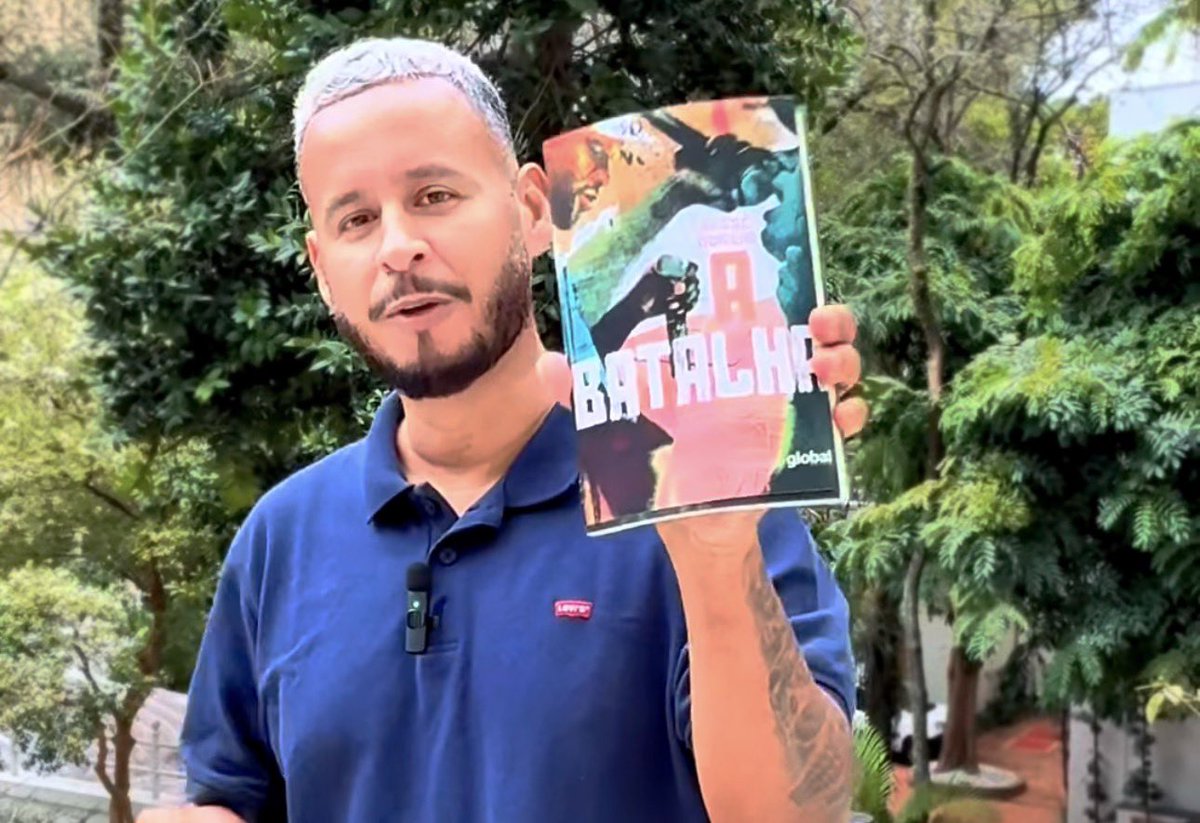 SessaoDeRap's tweet photo. Jessé Andarilho transformou a cultura das Batalhas de Rima em um LIVRO e contou a história de um jovem que encontra sua voz no hip-hop 📚

Juninho, jovem da Zona Oeste do Rio, descobre nas batalhas de rima uma nova forma de se expressar e transformar sua relação com o mundo https://t.co/dNop1lE1GC