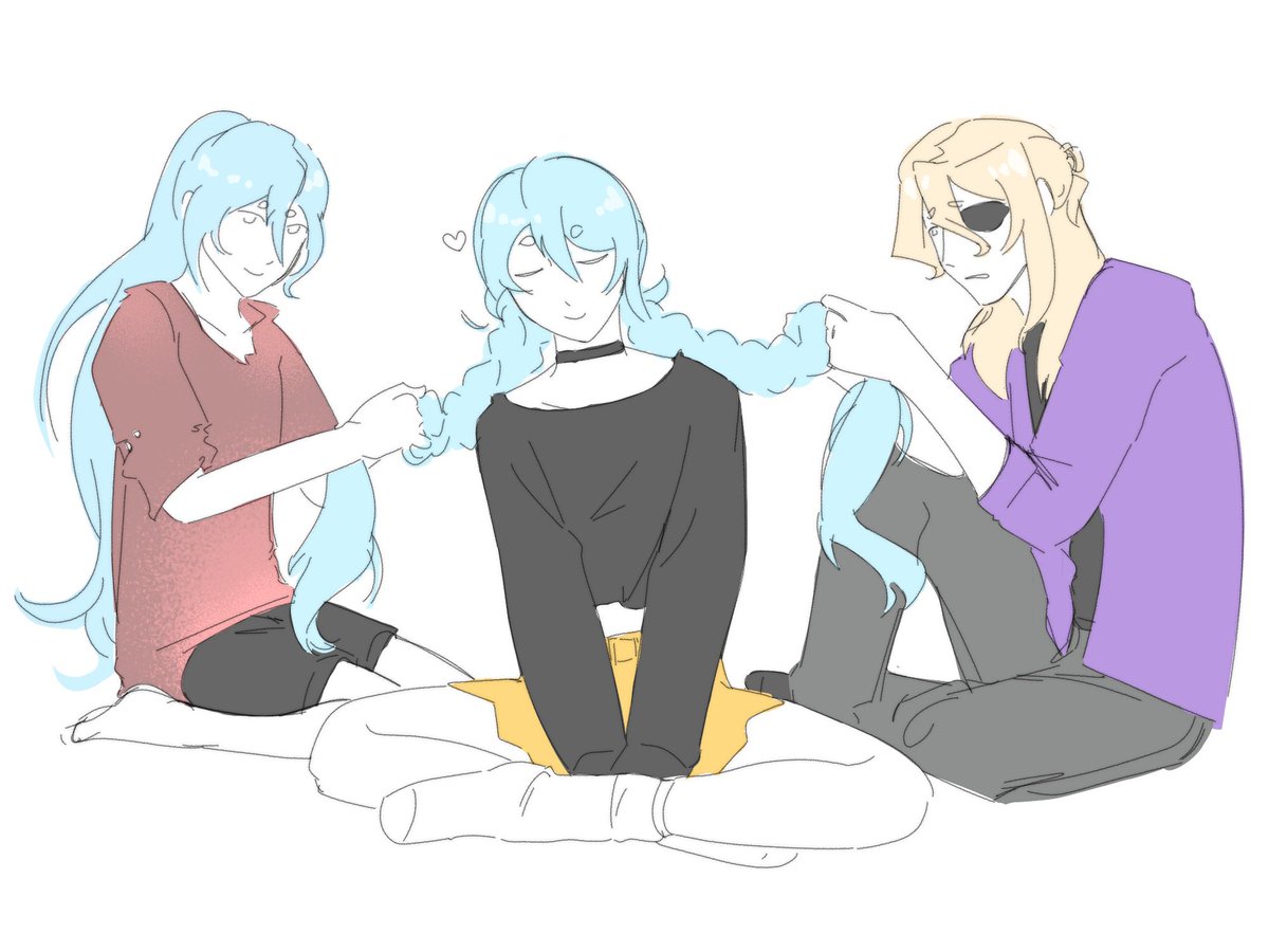 ninethdoor's tweet photo. Old doodle from when i was gone… wanted to post bcs i think its cute :) #aitsf #aini https://t.co/x1rQZ0XeHU