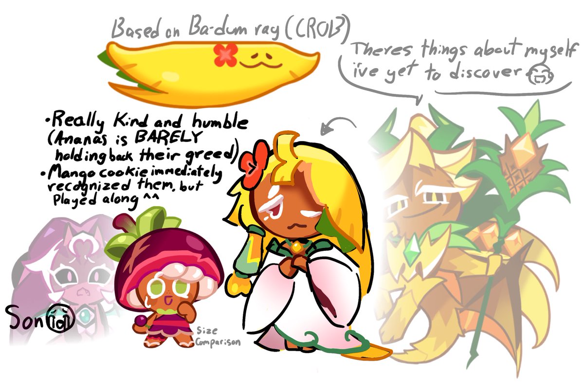 CoffeeMothy's tweet photo. Ba-dum ray cookie!! (Cookie disguise) #ananasdragon #cookierunovenbreak https://t.co/qBM5ta3qO0