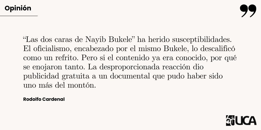 UCA_ES's tweet photo. Opinión | Rodolfo Cardenal   

➡️ "Refrito indigesto"
https://t.co/Ot8wgGnea9 https://t.co/v3elcKERSP