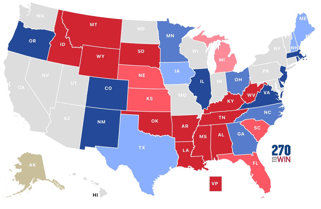 OpenSourceZone's tweet photo. 2026 Senate Elections According To Fox News Polls

GOP Pick up
🔴 Michigan 

Dem Pick Up:
🔵 Texas 
🔵 Ohio
🔵 Iowa 
🔵 Maine
🔵 North Carolina https://t.co/G5oQGUbTMl
