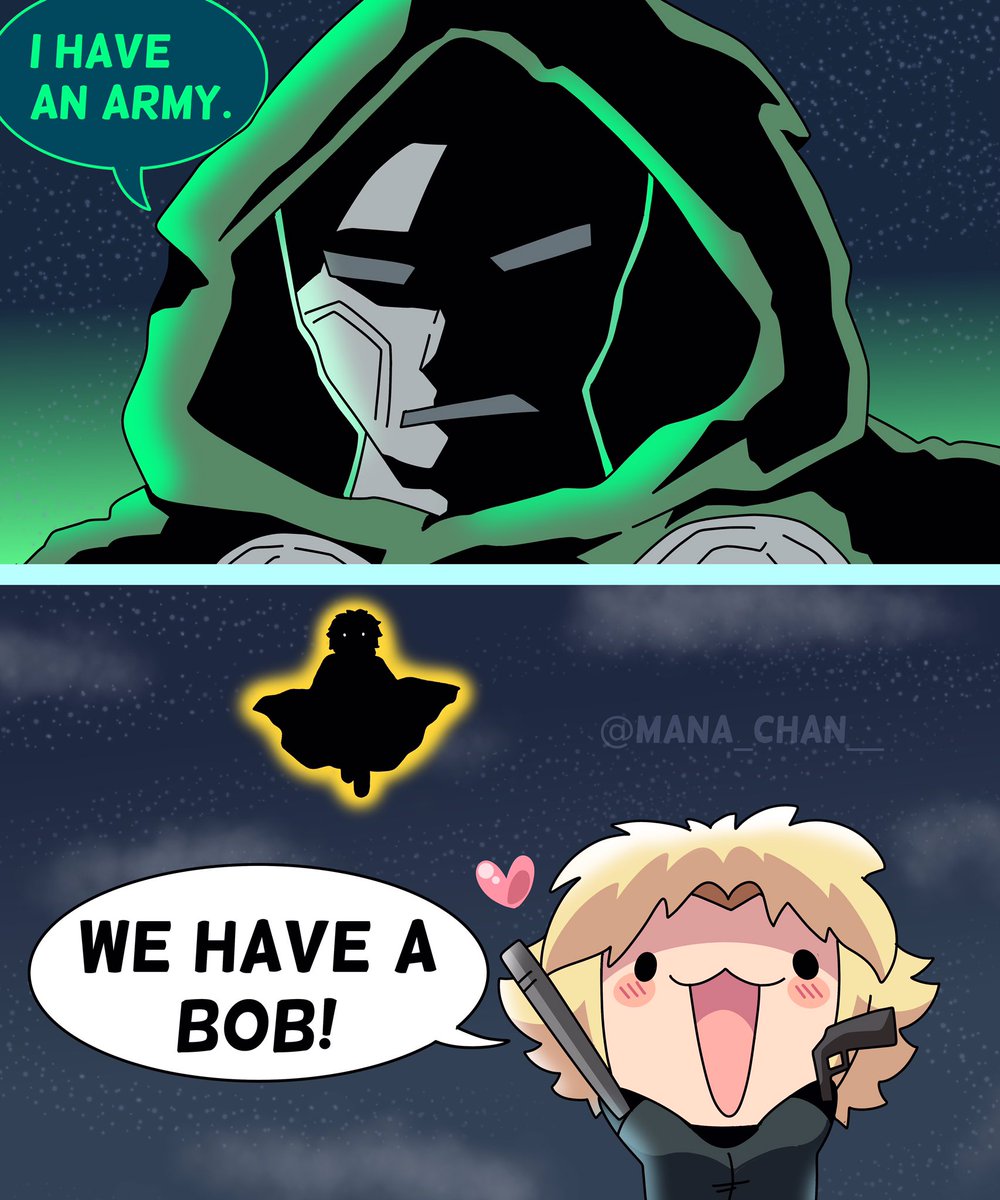 mana_chan__'s tweet photo. don’t worry! her big potato is here 💛
#AvengersDoomsday #boblena https://t.co/pXPTz8R0ie