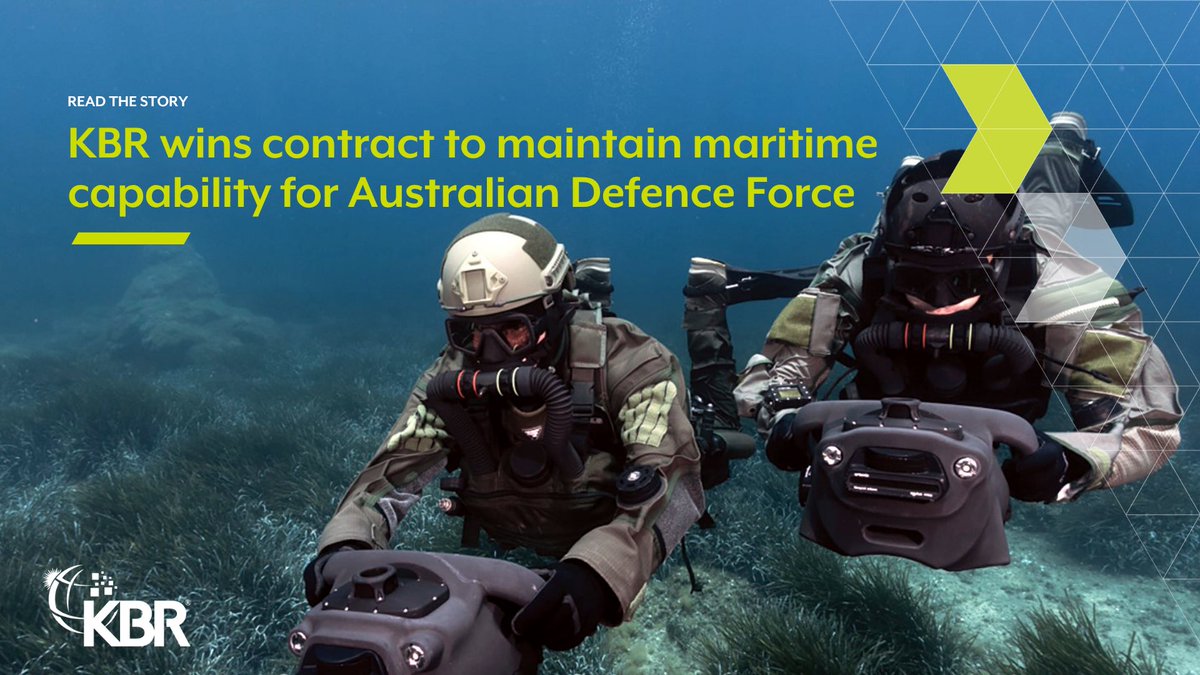 KBRincorporated's tweet photo. We're proud to announce that #KBR has been awarded the Diving, Autonomous and Signatures Systems Program Office (DASSPO) Capability Life Cycle Management (CLM) contract, a significant step in supporting Defence capability across its lifecycle.

Through this work, we'll deliver integrated sustainment, engineering and digital capability to help ensure systems remain operational, effective and ready for the future.

This contract also reflects the strength of our broader capability portfolio, from asset management through to program delivery, modernisation and sustainment.

Learn more » https://t.co/reQzmVX8FL

#Defence #CLCM #CapabilityManagement #Sustainment