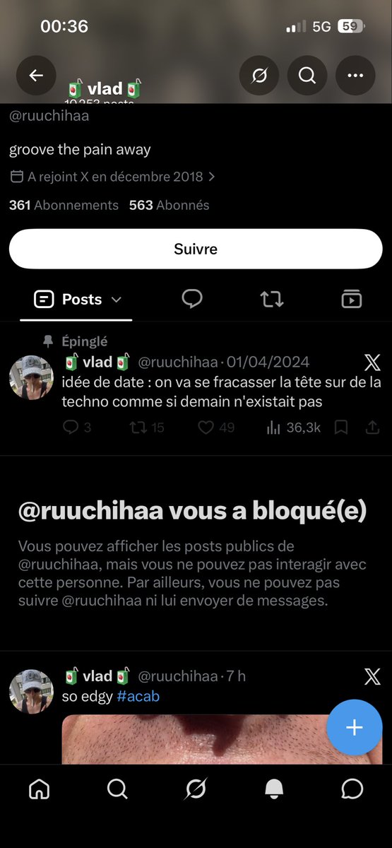 Yangst82's tweet photo. Quand il n'y a plus aucun argument en face, le bouton "bloquer" reste la seule porte de sortie. Fin du débat ! Navré pour ceux qui continuaient à échanger, impossible de vous répondre désormais. https://t.co/xwsD8aCMGa