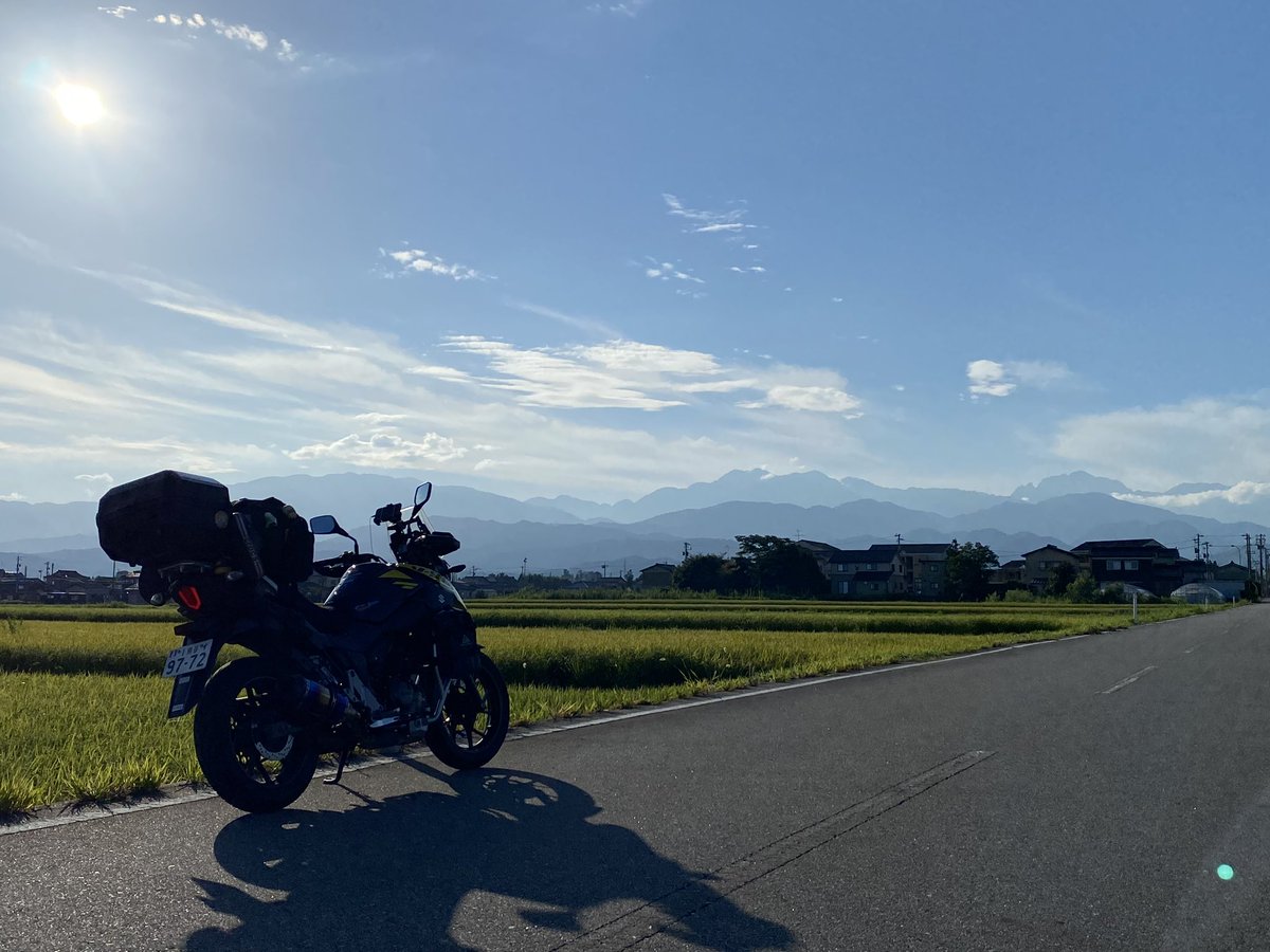 friend_ps4's tweet photo. おはようございます
立山連峰を見ながらぼちぼち帰ります🛵 https://t.co/lVULV8pm6C
