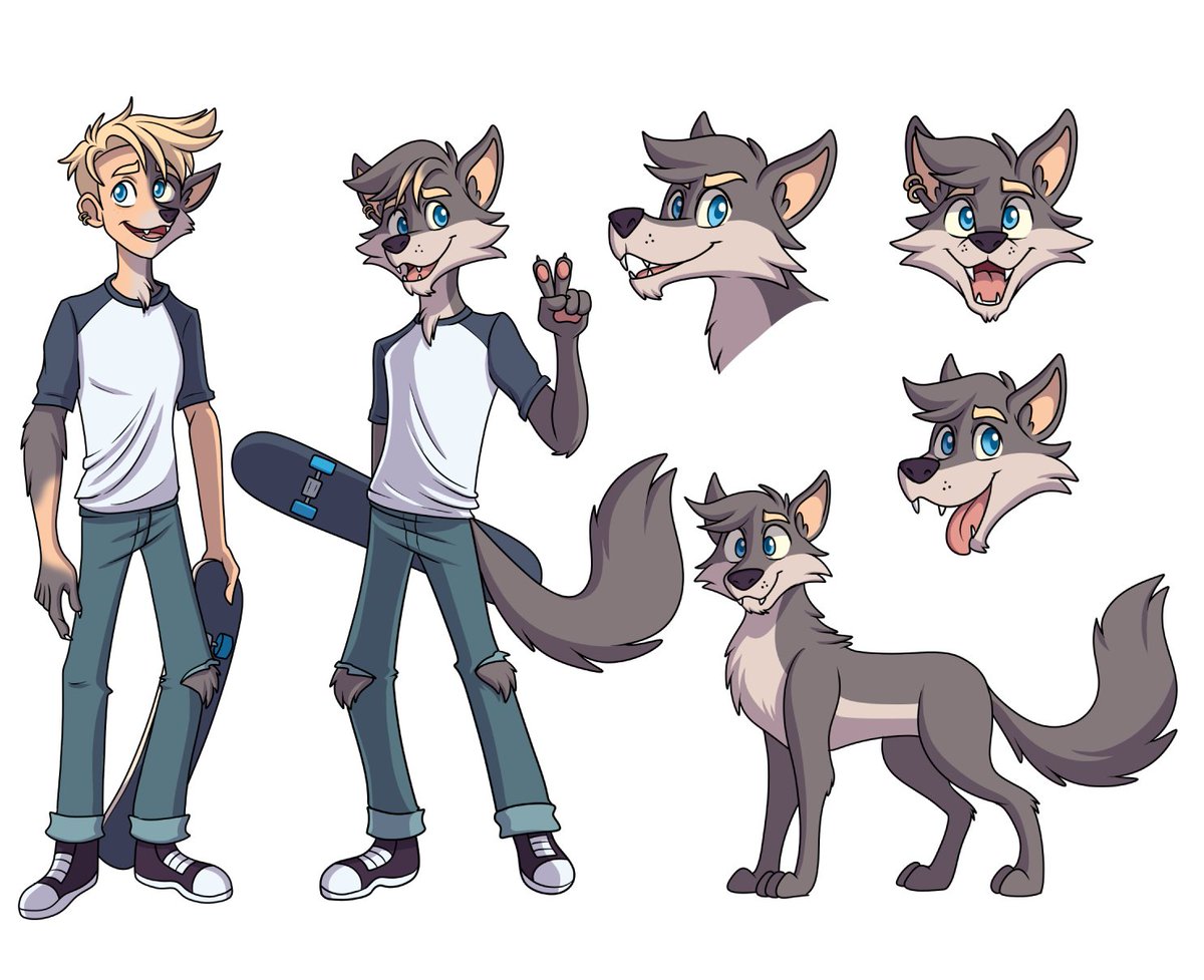 TransformARTive's tweet photo. Old design for Ryan from Shifter School. He will most likely be undergoing a new redesign since his character changed a bit, but still like this vibe for him. 🐺
#internationalwolfday #transfur #tf #wolftf #werewolf https://t.co/R03DqTJamO