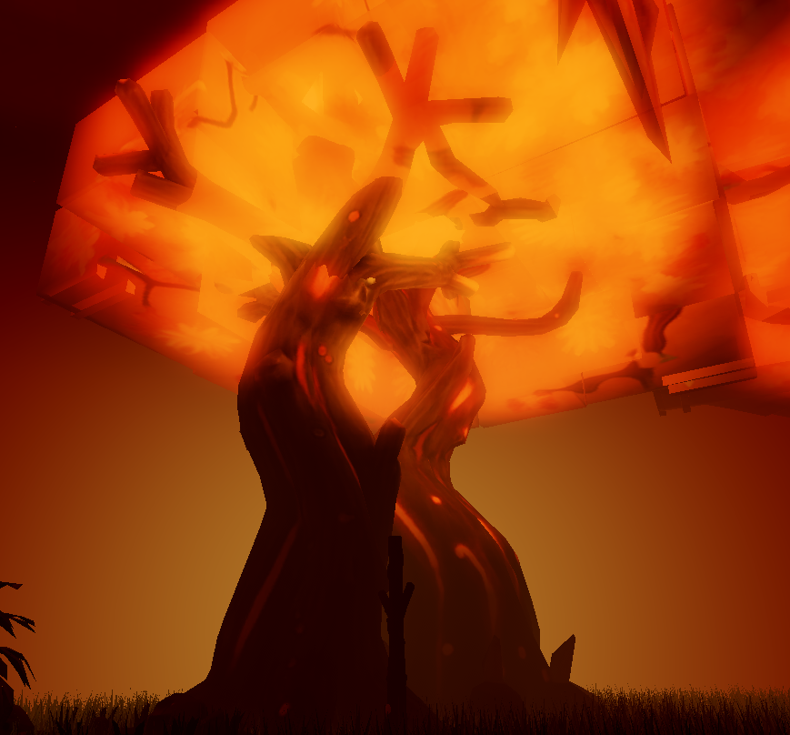 Merciful14harp's tweet photo. I created an apocalypse themed world in Roblox. A Burning Forest. Because the End Times are now! The Lord is coming. lest you be found sleeping and not ready. Love Mercy. 🐦‍🔥 https://t.co/NzDI6umEsM
