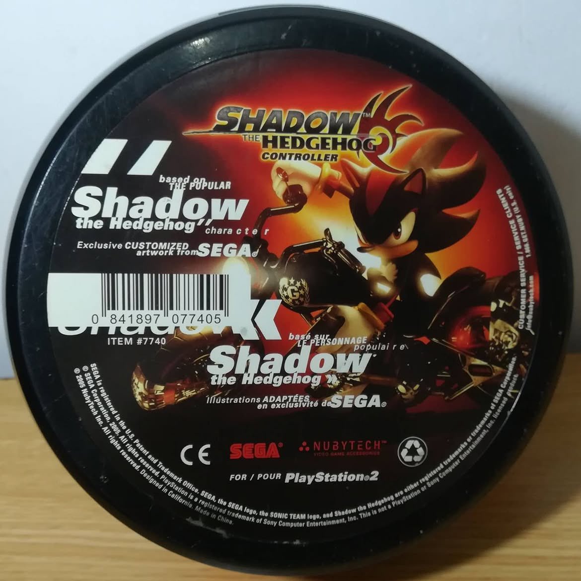PolyDepression's tweet photo. Need me that 

Shadow The Hedgehog PS2 controller with the spherical dome (2005) https://t.co/05Pqnt6kHb