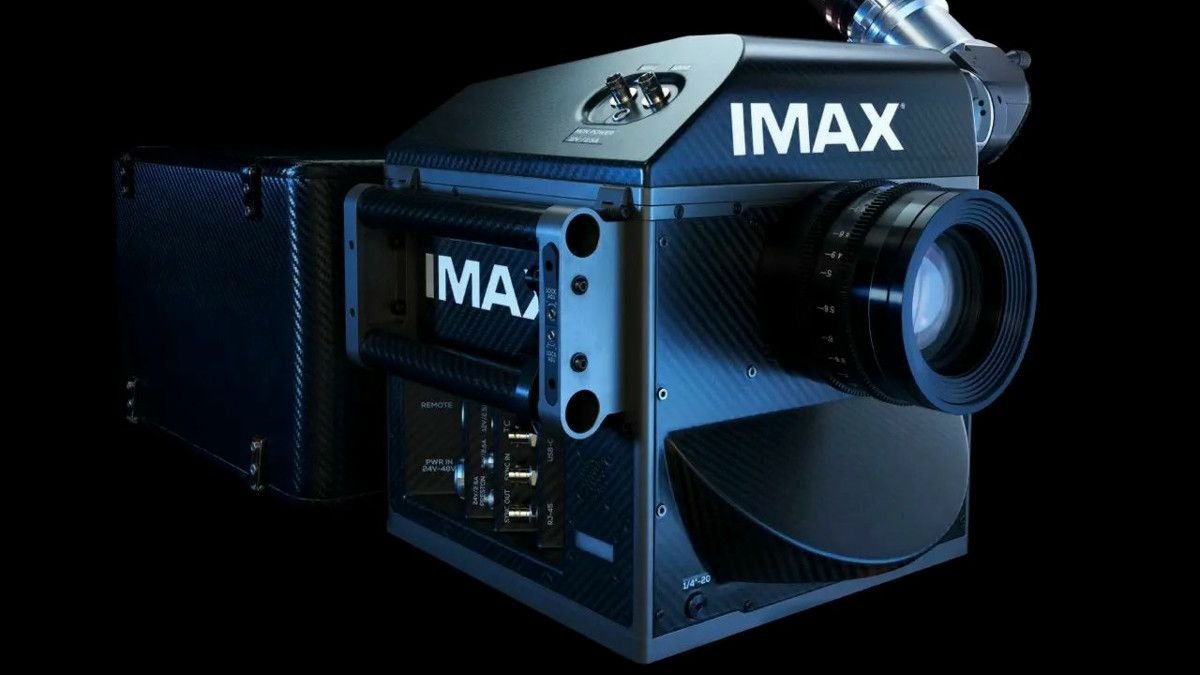 gigazine's tweet photo. クリストファー・ノーランの映画『オデュッセイア』で使われたIMAXの新型70mmフィルムカメラ「Keighley」とは？ https://t.co/5KVuG3Rtcl