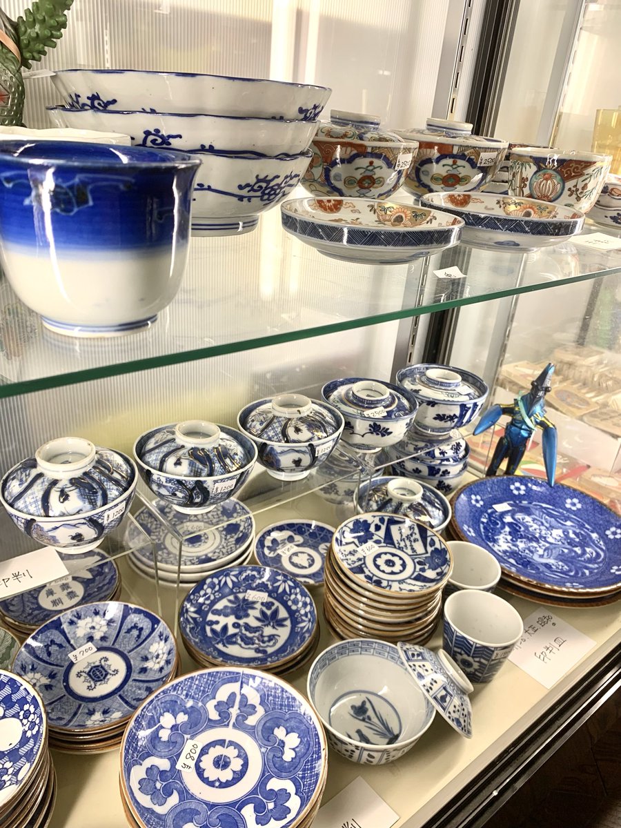 坂崎さんから、印判のお皿も沢山送っていただきました！ #坂崎幸之助