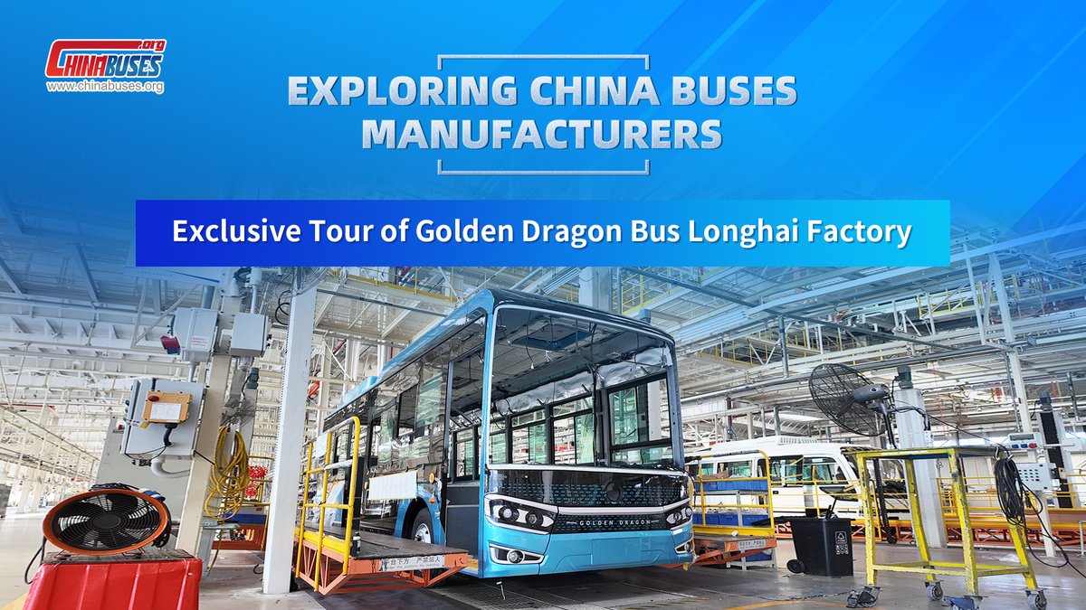 chinabusescom's tweet photo. Exclusive Tour of Golden Dragon Bus Longhai Factory
https://t.co/vnCV3rbDlC
#GoldenDragonBus #LonghaiFactory #SmartManufacturing #NewEnergyBus #GreenMobility #ElectricBus #SustainableTransport #Busworld #MadeInChina https://t.co/0paRsZpXAN