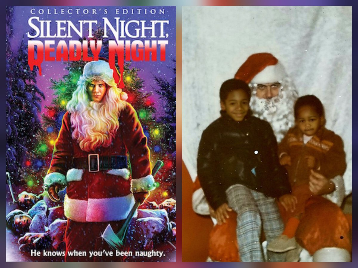 SuperDillMan73's tweet photo. This movie caused a lot of controversy when it first released but I can imagine the inspiration came from the mean Santa's from the 70's. https://t.co/Sk9xpRatkk