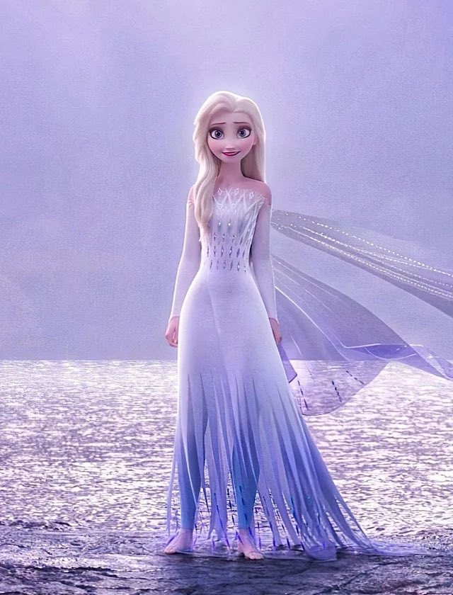 bayomob's tweet photo. My only issue here is why does Elsa still have that braid…she looked spectacular at the end of Frozen 2 with her hair finally down. https://t.co/SLTIRaq6nt