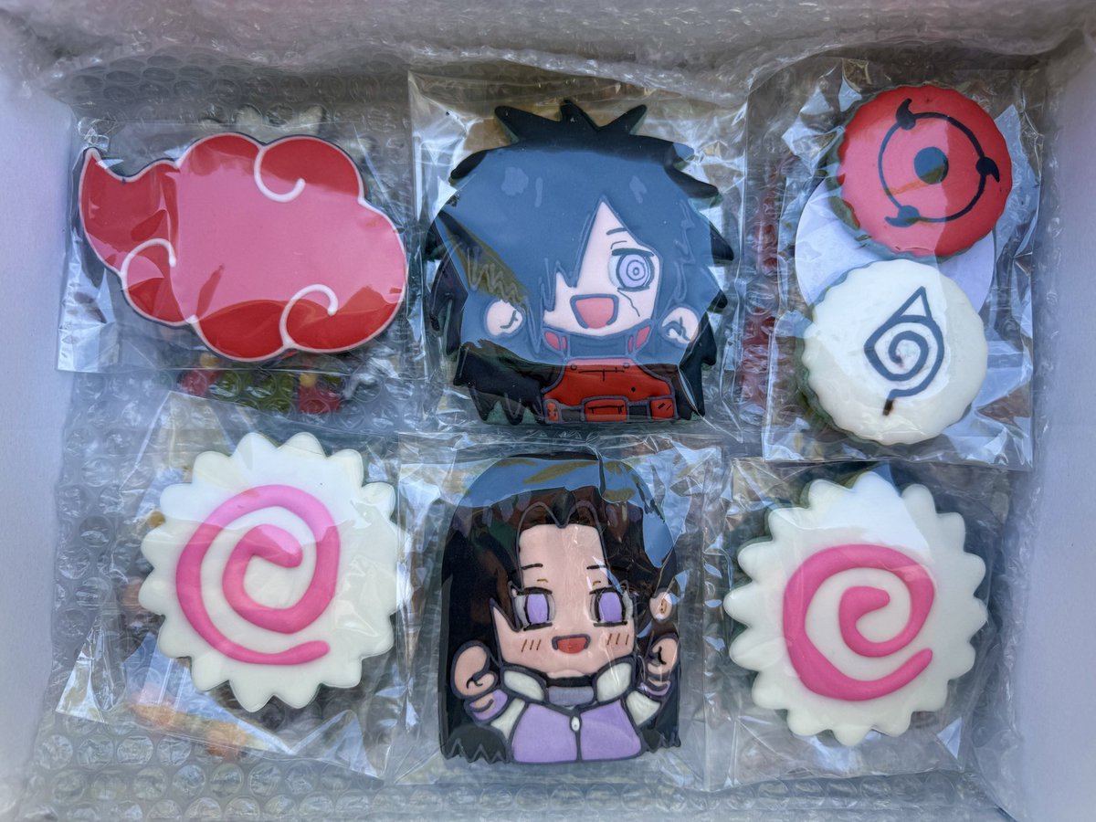 iianeesa's tweet photo. my sister ordered me blue corn Naruto cookies for my birthday 😭 aren’t they freaking adorable!! 🧡🍥 https://t.co/CUtYxTjtlg