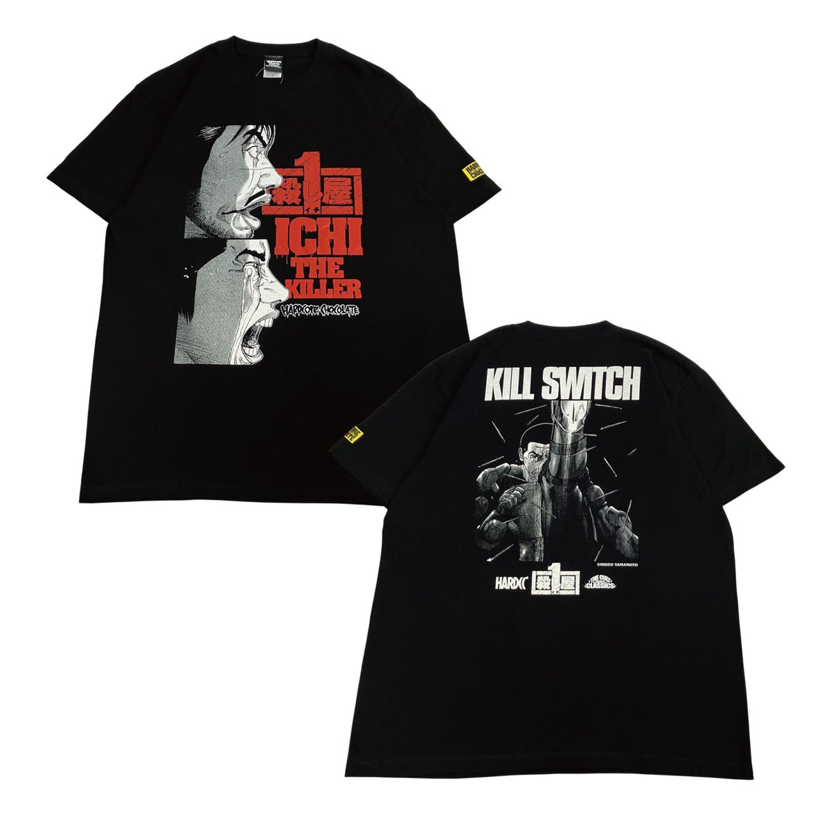FUNKSAPPORO's tweet photo. #hardcorechocolate
殺し屋1 ロマンティック(追跡ブラック)
size L
¥5,500taxin
通販は11,000円以上のご購入で送料無料▼
https://t.co/CP3i08BXij
#funksapporo #ハードコアチョコレート #コアチョコ #札幌 #札幌セレクトショップ #ichithekiller #殺し屋1 #manga #アニメT #anime #animetee https://t.co/iKb9IwfGMx