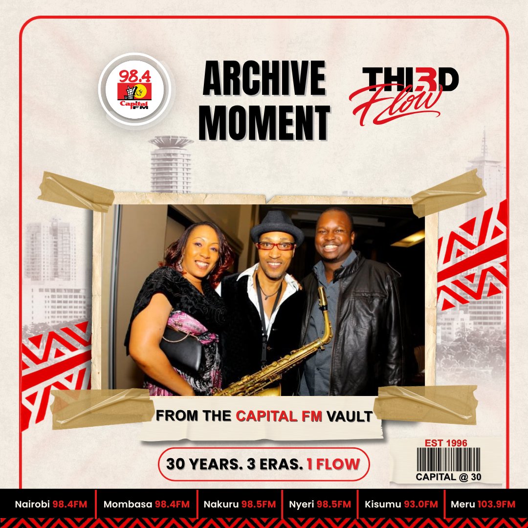 CapitalFMKenya's tweet photo. Flashback Friday: @Maqbuli is back in the studio today, so we opened the Capital vault. 

Can you name the faces?

#THIRDFLOW https://t.co/v5uKqIKSU7
