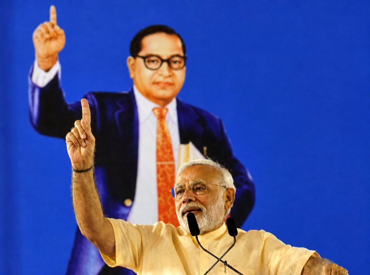 The_india_voice's tweet photo. The Fake Hindutva Mirage: Modi is V.P. Singh Ultra Pro Max 🥸

BJP’s Hindutva is a PR illusion masking caste appeasement. The General Category is just a tax ATM.

Priorities: ₹3.3L Cr for SC/ST welfare vs. ₹38K Cr for Science & Tech.

Legal Bias: Hiked SC/ST Act payouts & special police stations presume General Category guilt.

Education: Free tuition for target vote banks vs. mountain debt for middle-class kids.

Creamy Layer: Cabinet rejected the Supreme Court’s push to limit elite SC/ST quotas.

This isn’t Sabka Vikas — it’s V.P. Singh 2.0.
#FakeHindutva #GeneralCategory #CastePolitics #Meritocracy #VPSinghUltraProMax