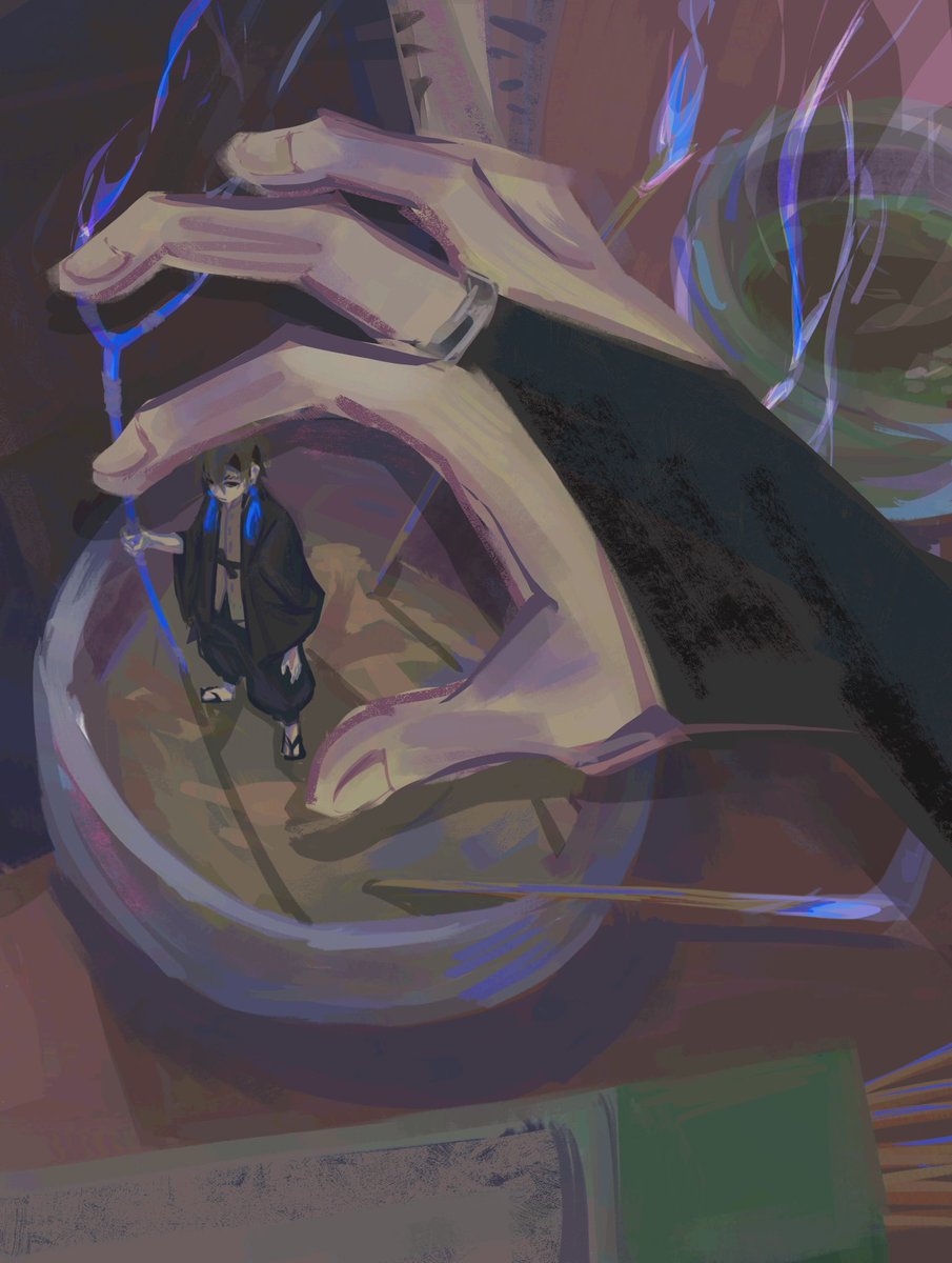 weivinger's tweet photo. incense #gachiakuta https://t.co/14sd5beHF0