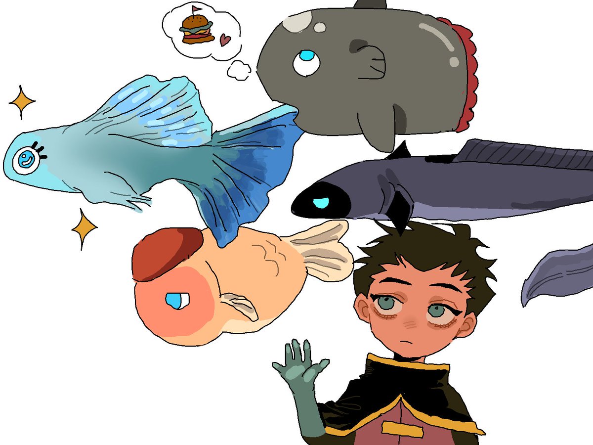 Bliboottt's tweet photo. The Bat‑Family’s Fishy Situation ＃batfam https://t.co/3nlt8bN9Ac
