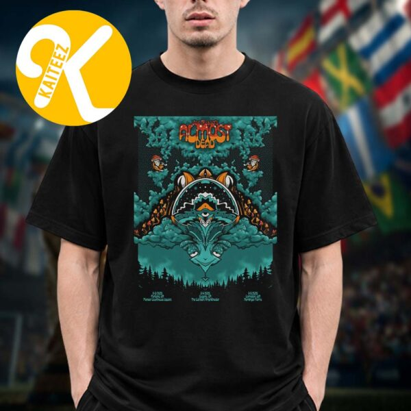 atkaiteez's tweet photo. Joe Russo Almost Dead JRAD Event Poster Pacific Northwest Run Tour On August 13-15 2026 Unisex T-Shirt
#JRAD 
>>>Check it here:https://t.co/1QHRoqr5rn https://t.co/E4UA7z0C2D