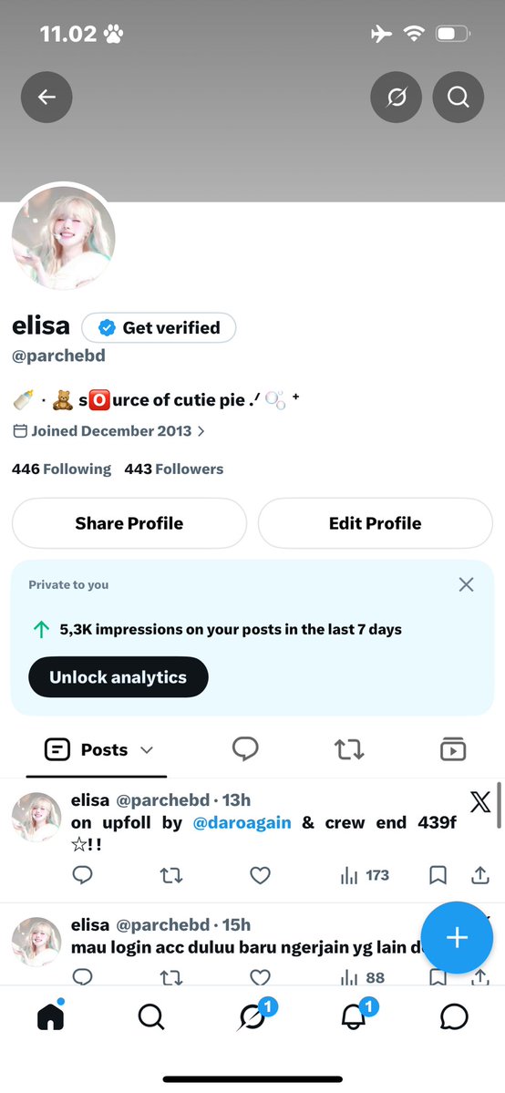 parchebd's tweet photo. upfoll BA JFB done by @daroagain's crew
start: 339
order: 100
target: 439
end: 443
bonus: +4
code, ﹫𝘵𝘪𝘤𝘩𝘢𝘯𝘦𝘵𝘵𝘦 https://t.co/v7gpl9XF9e