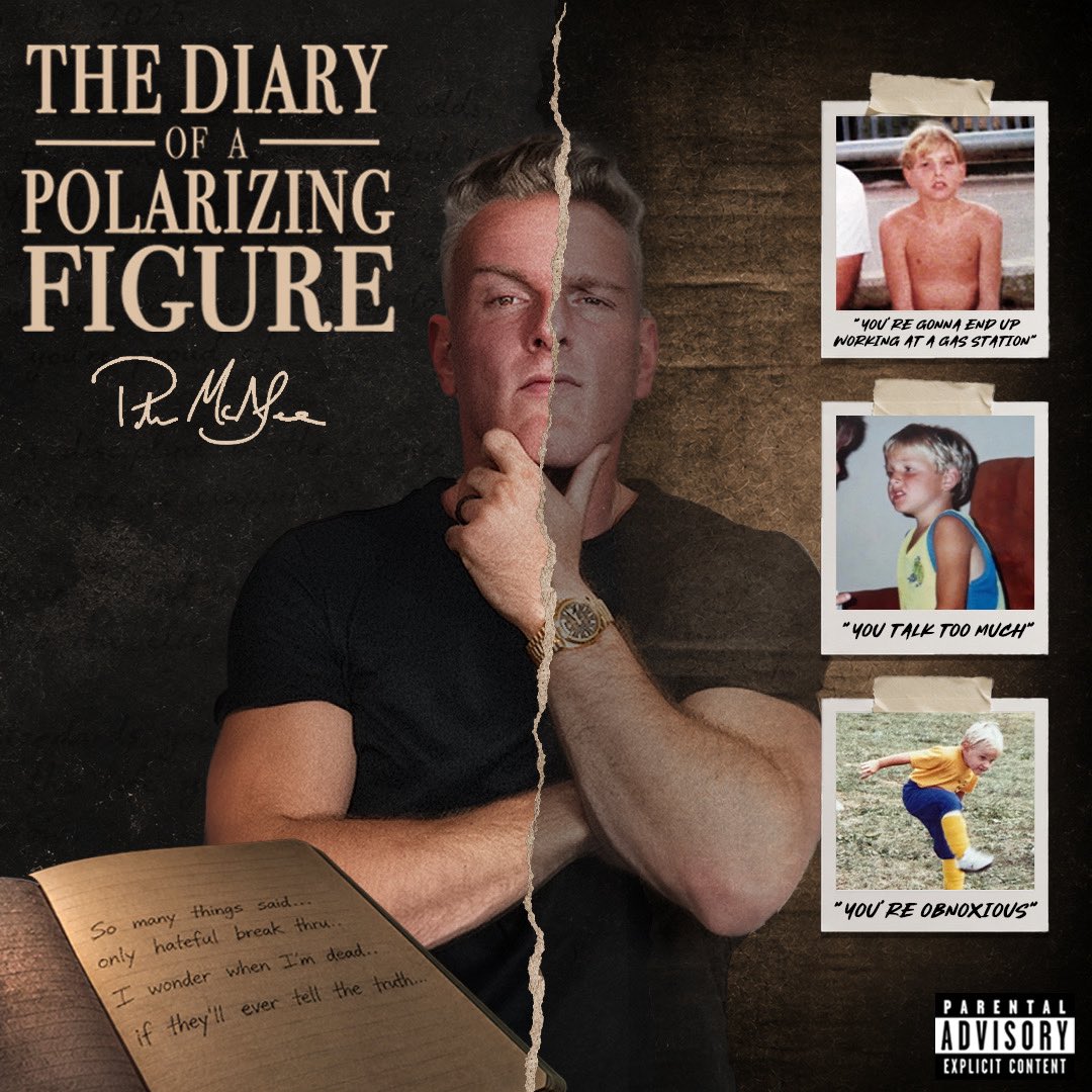 PatMcAfeeShow's tweet photo. The Diary Of A Polarizing Figure

AVAILABLE NOW ⬇️ 

https://t.co/6Ehb83ZZui https://t.co/Ak1AlN6uyl