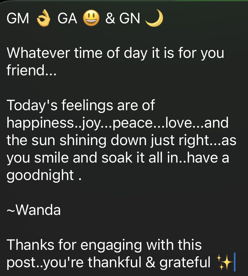 wandasncredible's tweet photo. ✨ #positiveaffirmations #thankfulthursday #thursdaymotivation
#helloaugust #beinspired #liveinspired #fyp #meditation #motivation #wanda #wandadenise #wandatation #wandasncredible #followers #nonfollowers https://t.co/OPbQKpsEyg