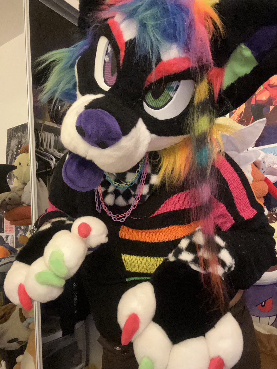 RAINORSHIN3's tweet photo. making an official tweet about it: my sparkledog suit is still up for sale/up for trade! 

looking for 1.5k-2k (2k comes with a new ref) or mixed offers (fursuit parts)

payment plans are accepted, rts are appreciated! 

dm for more details! 🩵

#fursuitforsale https://t.co/FvBr1Pakrl