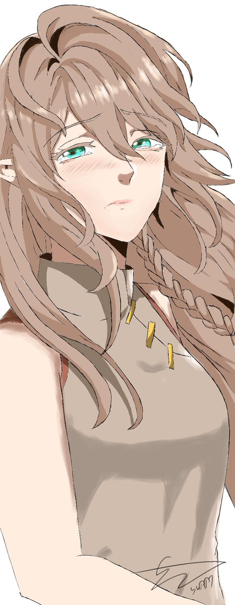 alfamarika's tweet photo. my first colored art and i think did a decent job? / tessia from tbate https://t.co/58xam2dKsJ