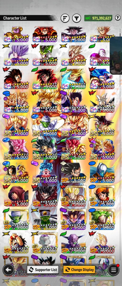 MajinHogie's tweet photo. Ain't no way I got a 14 star kaioken goku and no toppos @Goreshx https://t.co/wYKcbl9UzN