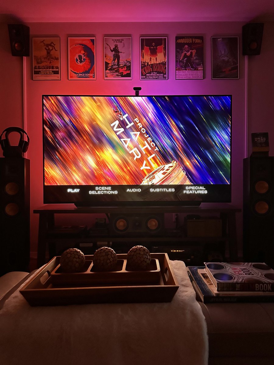 CraigKoban's tweet photo. PROJECT HAIL MARY on 4K UHD BD. 

Simply.  Beautiful. https://t.co/S2diNHpxDv