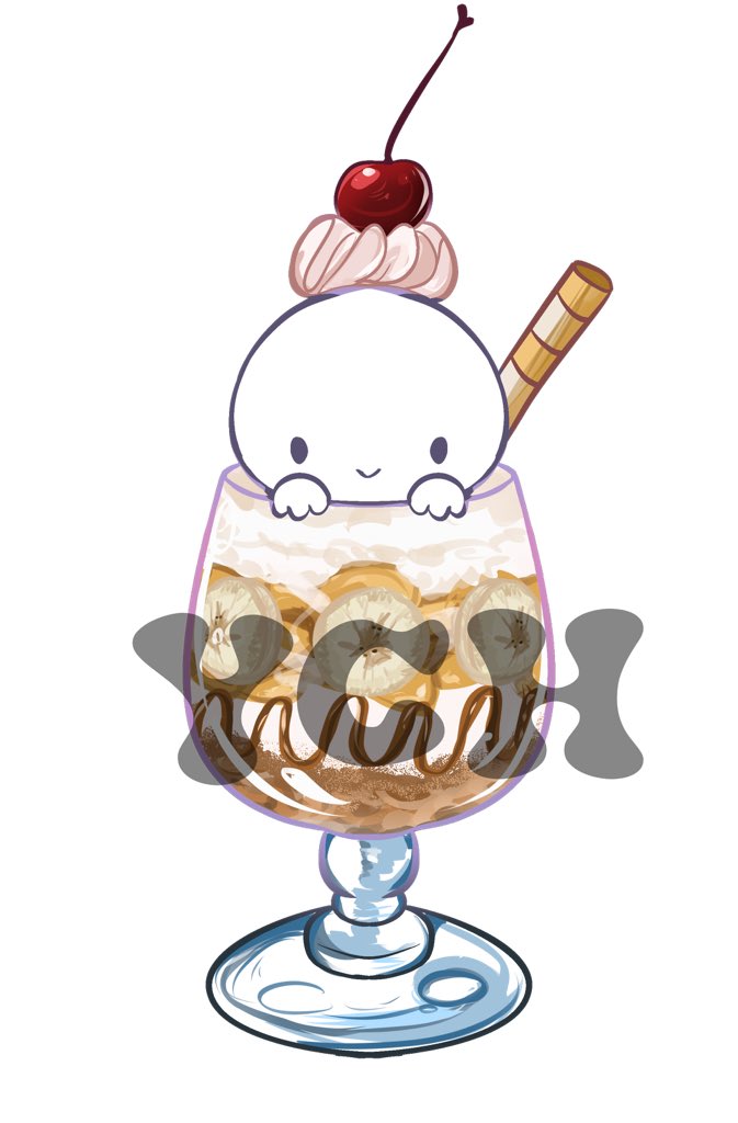 Kaiyzonite's tweet photo. -Parfait YCH 🍨-
• [$25]
Chocolate, Strawberry or Vanila flavors! 🍫🍓🍦
Unlimited slots! 
Anthro, furry, sonic, human! Mini style! 
• https://t.co/HVHQTmAiUC