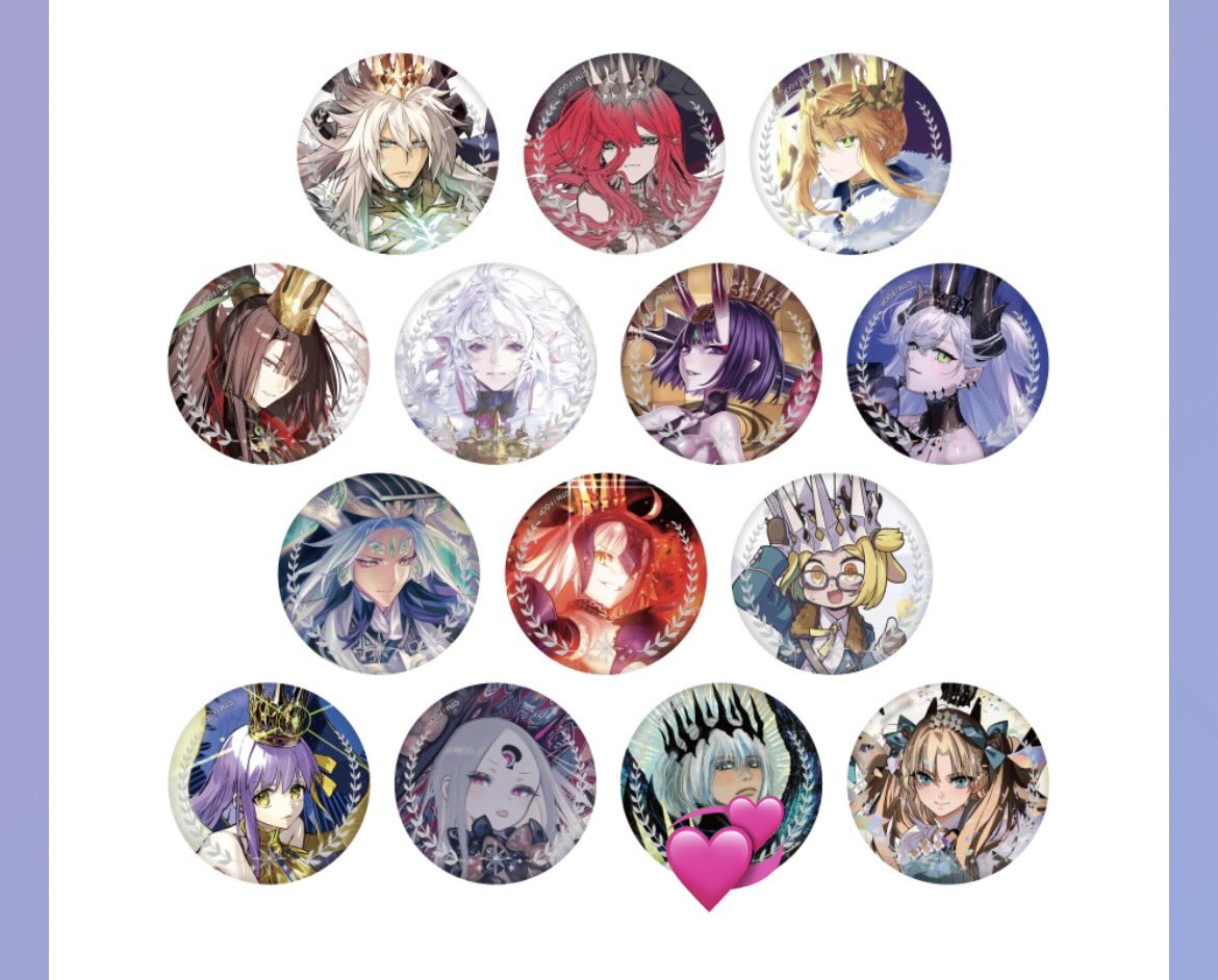 donsoku27's tweet photo. @1 【交換】 FGO展　星見の回廊　箔押し缶バッジ　オーロラカード

譲：オベロン以外

求：オベロン

・缶バッジ：各3（+通販で40箱〜程度）
・オーロラカード：現地で数箱予定（+通販で20箱〜程度）

郵送でのお取引希望です。仮約束可能です。
お気軽にお声掛けください。 https://t.co/5shFISz4Kl