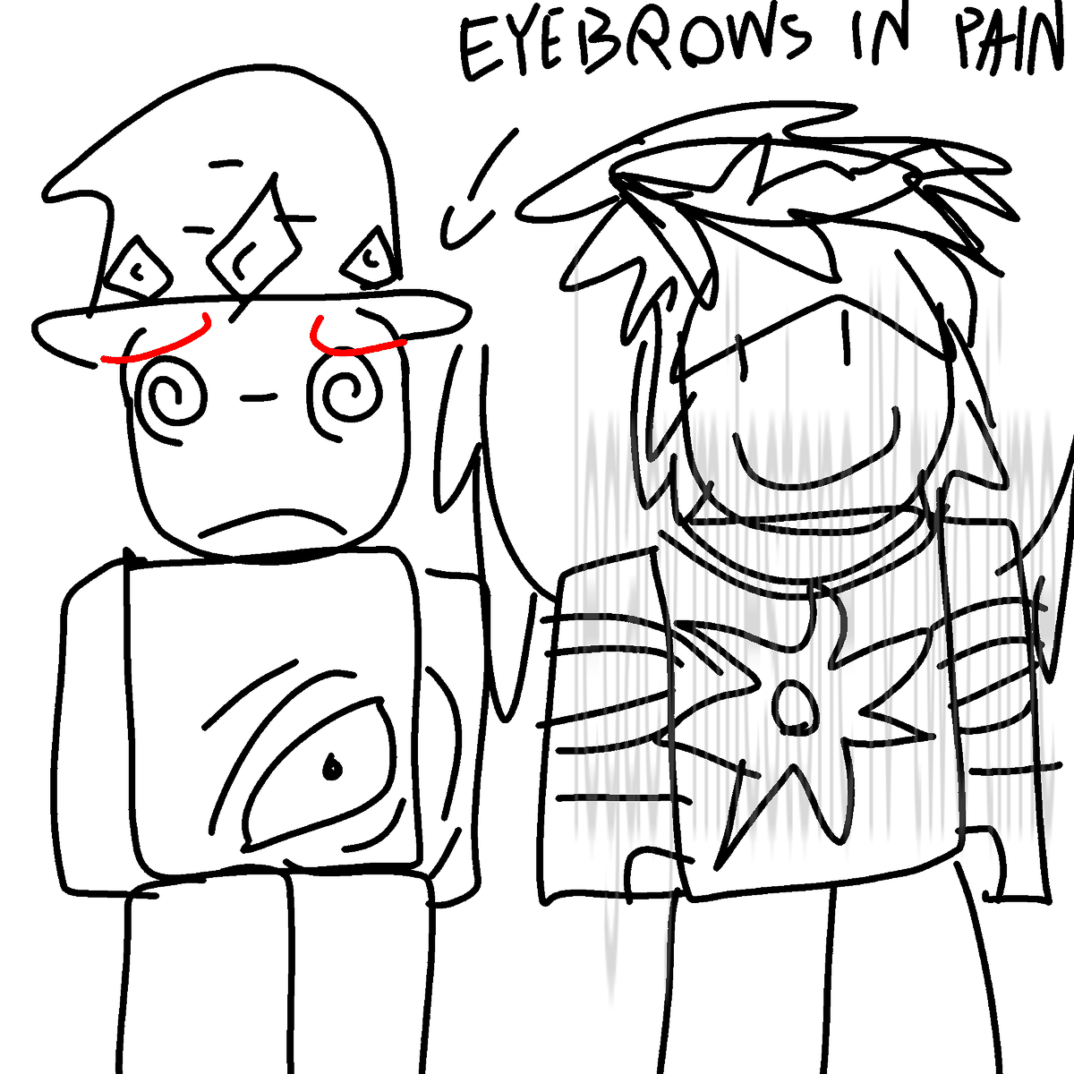 DavidStuff404's tweet photo. Hi, @Forsaken_News @rblxforsaken @ForsakenWorldM @gang_final , My child, antonio779589 on roblox is dying of eyebrow cancer, and he really loves milestone 4 two time on your guys game. He made this drawing, and he really wants the skin. Could you guys give it to him? https://t.co/gMZXwF47FD