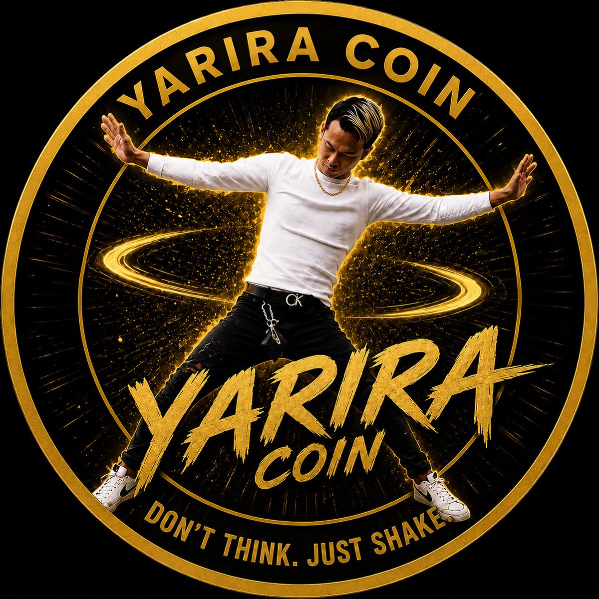 Yarira_Coin's tweet photo. あの伝説の横揺れが、ついにミームコイン化。  
その名も、 $YARIRA 考えるな、ただ揺れろ。🕺
 CAや最新情報はDiscordとTelegramで先行公開予定
Discord
https://t.co/pRm8SKv4nr 
Telegram 
https://t.co/GsTyKCdCwf�� https://t.co/HRDPu1L2f7