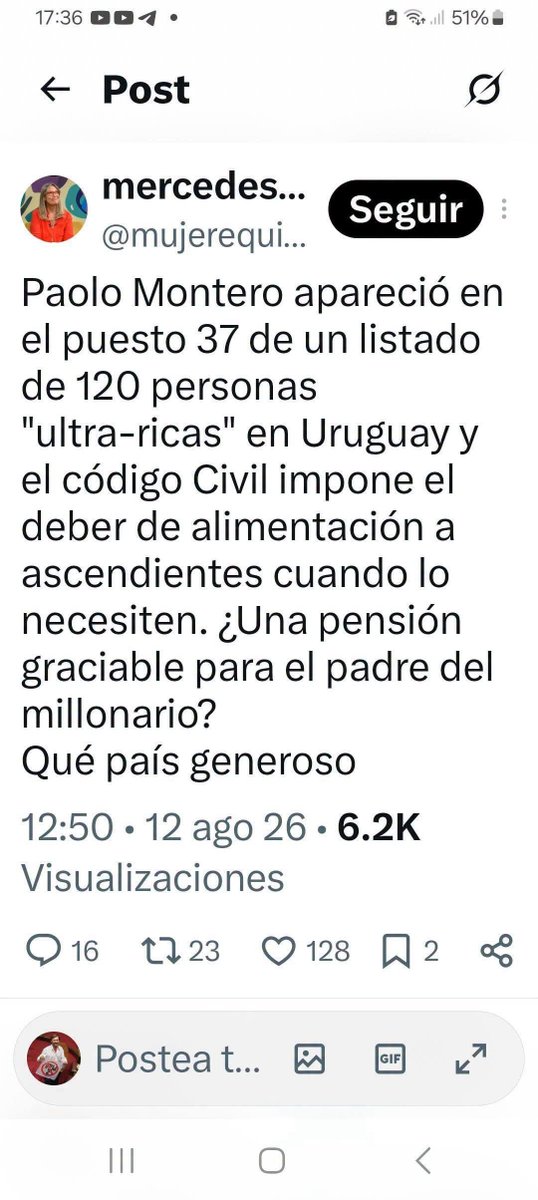 StefanVirginia's tweet photo. @PNACIONAL @LuisLacallePou @AndresOjedaOk @OPetinatti @igalvar71 @ArtuHeber
Leer esto me hace pensar, #BPS le niega en varias ocasiones a mi madre la prima por edad, y los q nos dicen que tiene 2 hijos q puedn hacerse cargo;  1 señora que trabajo como limpieza y no llega a 22 mil https://t.co/bL2pwmjRm8
