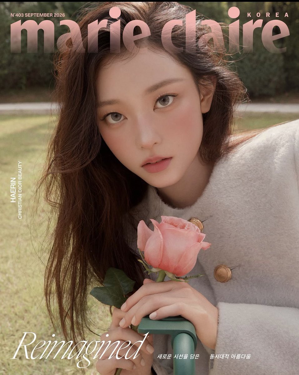 AboutNWJNSMusic's tweet photo. Haerin stuns for Marie Claire Korea. https://t.co/xjbOjMArxn