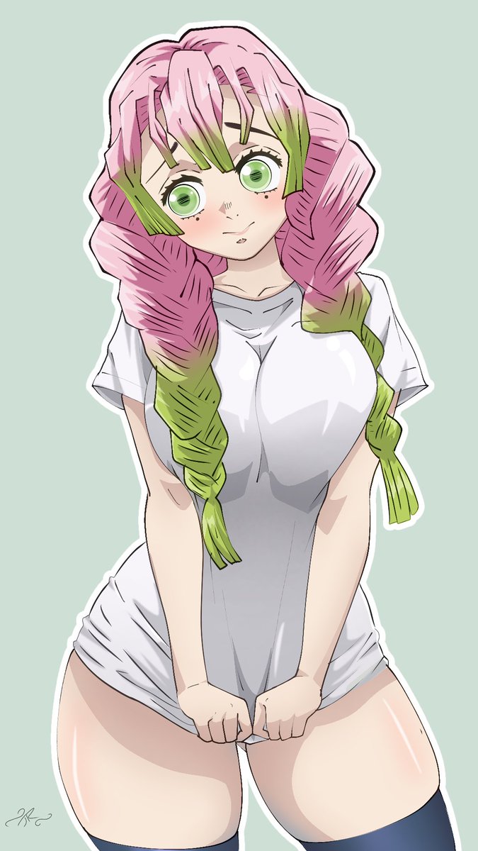zunnka584's tweet photo. Fan art de mitsuri kanroji 
#sfw #fanart #mitsuri #demonslayerfanart #Kny https://t.co/SWD4aDN7oP