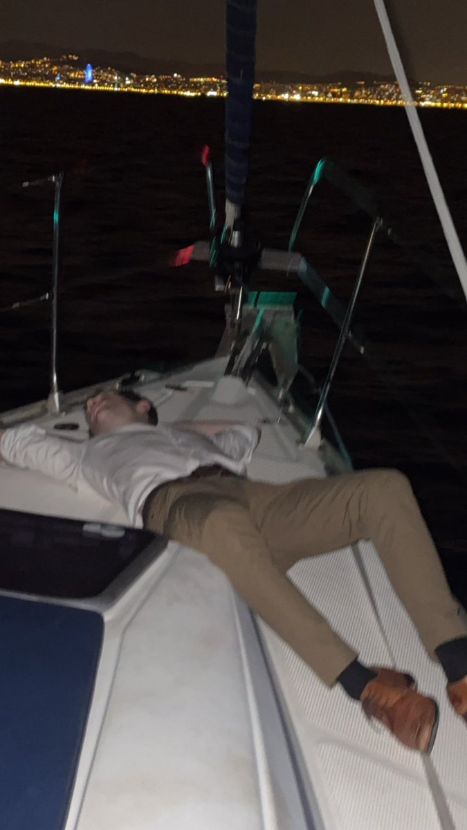 MatthewCappucci's tweet photo. Thank you all for the birthday wishes. Anyone who knows me knows I hate my birthday — and turning 29 makes me feel like an old geezer. 

But I got to spend the day on a meteor cruise in the Mediterranean with 17 friends and family — the same gang I was driving back from the eclipse with at 3 a.m. last night. 

It means the world to have so many loved ones who, for whatever reason, trust me enough to fly halfway across the world and blindly trust the process. Many of my friends aren’t meteorologists — but they’re ride or dies for whatever wild schemes I cook up. 

In middle school, I couldn’t imagine having friends like that. Now I can’t imagine life without them.